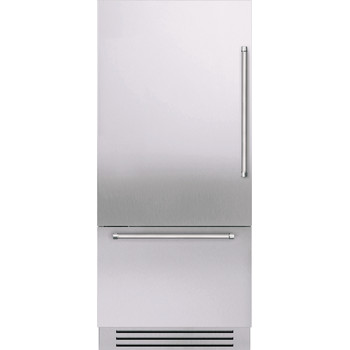 Kitchenaid Combinación de frigorífico / congelador Integrable KCZCX 20901L 1 Acero inoxidable 2 doors Frontal