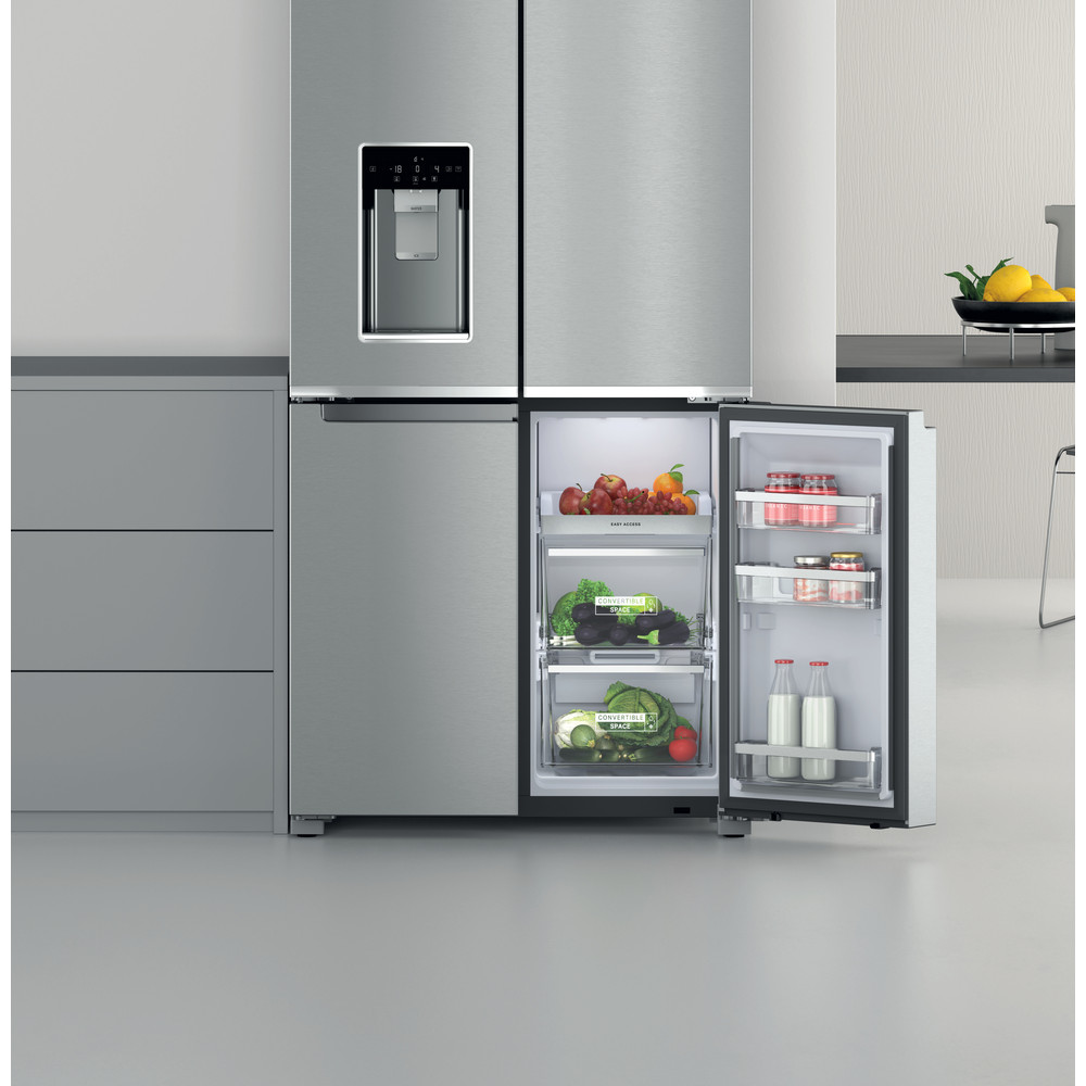 fordel Slagter virksomhed Whirlpool Danmark - Welcome to your home appliances provider - Whirlpool  side-by-side amerikansk køleskab: inox-farve - WQ9I MO1L