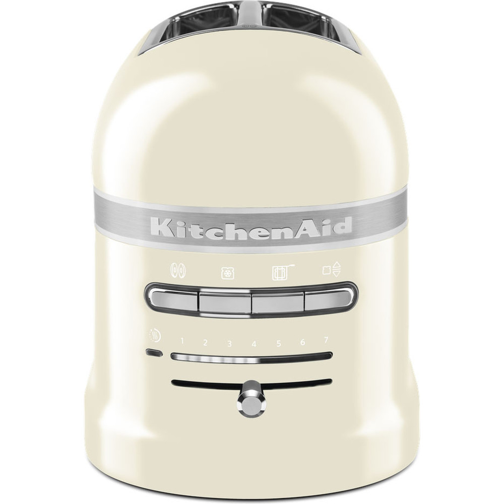 Kitchenaid Toaster Free-standing 5KMT2204BAC Almond Cream Frontal