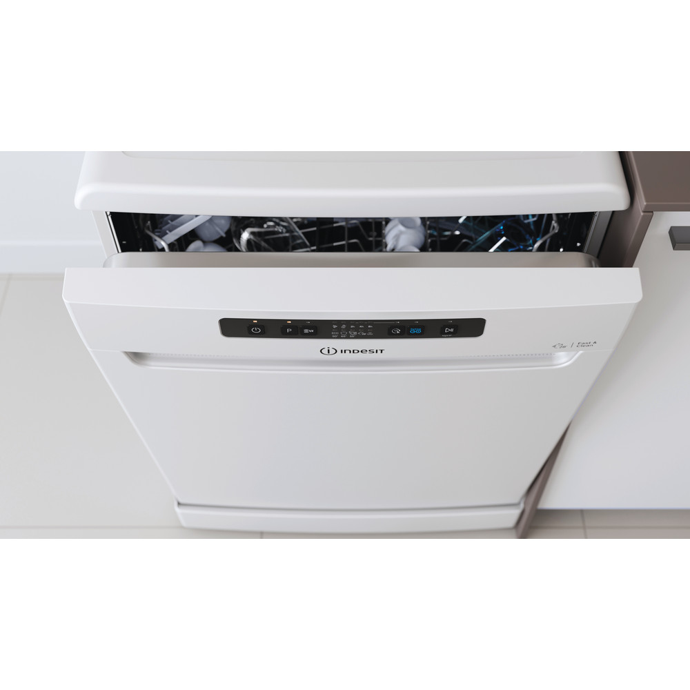 Lavevaisselle Indesit Standard 60cm, couleur blanche