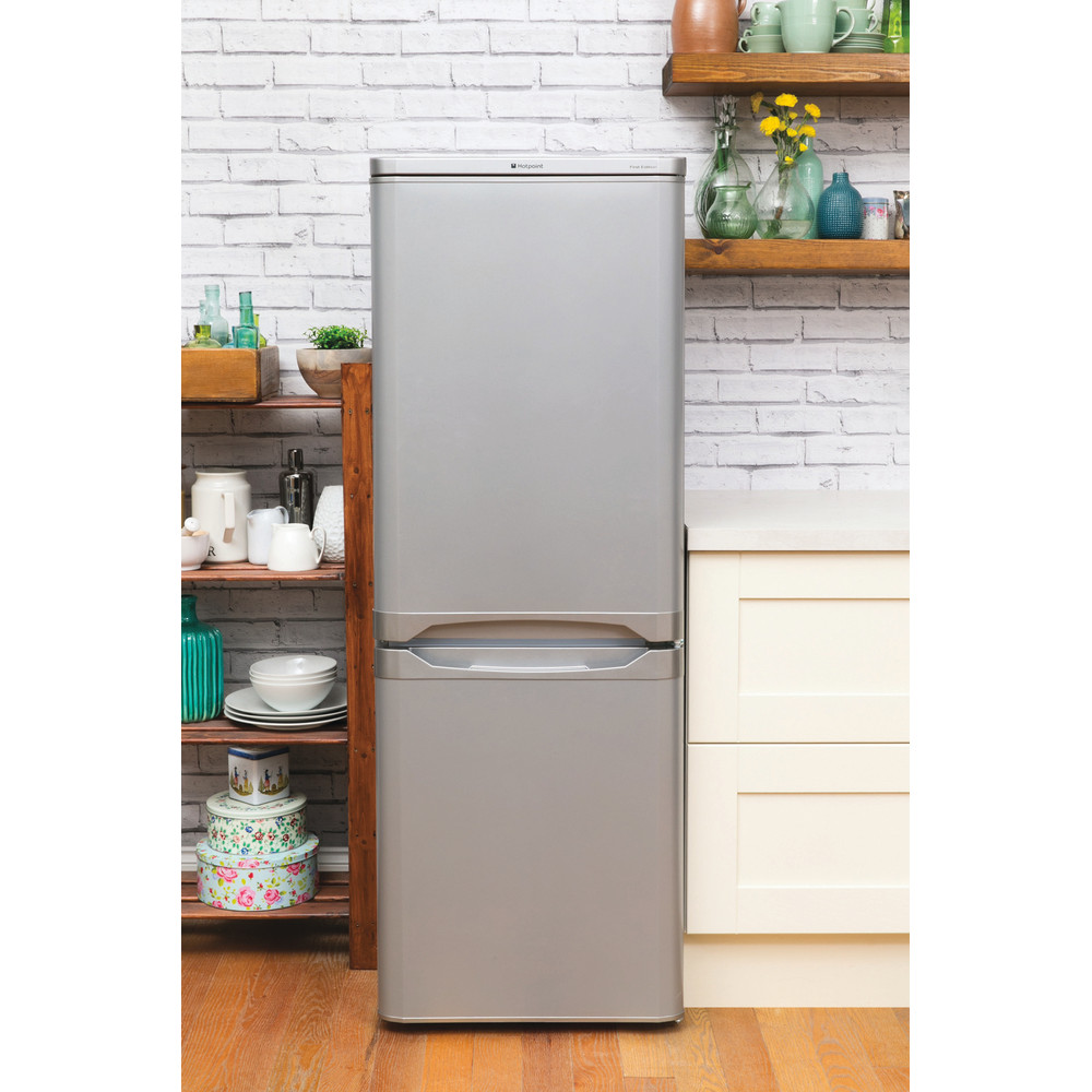 Hotpoint First Edition HBD 5515 S Fridge Freezer Silver Hotpoint Hotpoint First Edition HBD 5515 S Fridge Freezer Silver Hotpoint