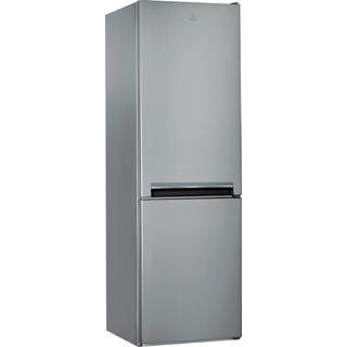 Indesit Kombinovaná chladnička s mrazničkou Volně stojící LI8 S2E X Nerez 2 doors Perspective