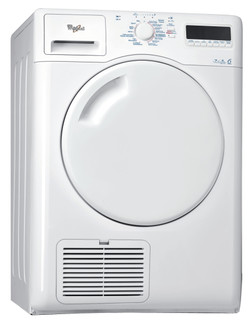 Whirlpool DDLX 70112 Autonome Charge avant 7kg B Blanc sèche-linge Sèche-linge Autonome, Charge avant, Condensation, Blanc, Rotatif, 7 kg 