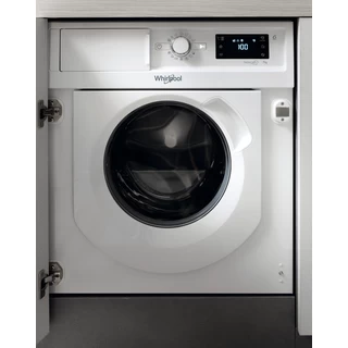 Whirlpool Máquina de lavar roupa Encastre BI WMWG 71284E EU Branco Carga Frontal A+++ Frontal