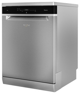 Whirlpool dishwasher: inox color, full size - WFO 3T123 PL X 60HZ