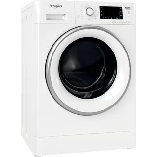 Whirlpool Tvättmaskin med torktumlare Fristående FWDD 1071682 WSV EU N White Front loader Perspective
