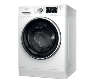 Whirlpool prostostoječi pralni stroj s sprednjim polnjenjem: 9,0 kg - FFD 9489 BCV EE
