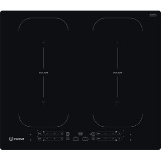 Indesit Table de cuisson IB 88B60 NE Noir Induction vitroceramic Frontal