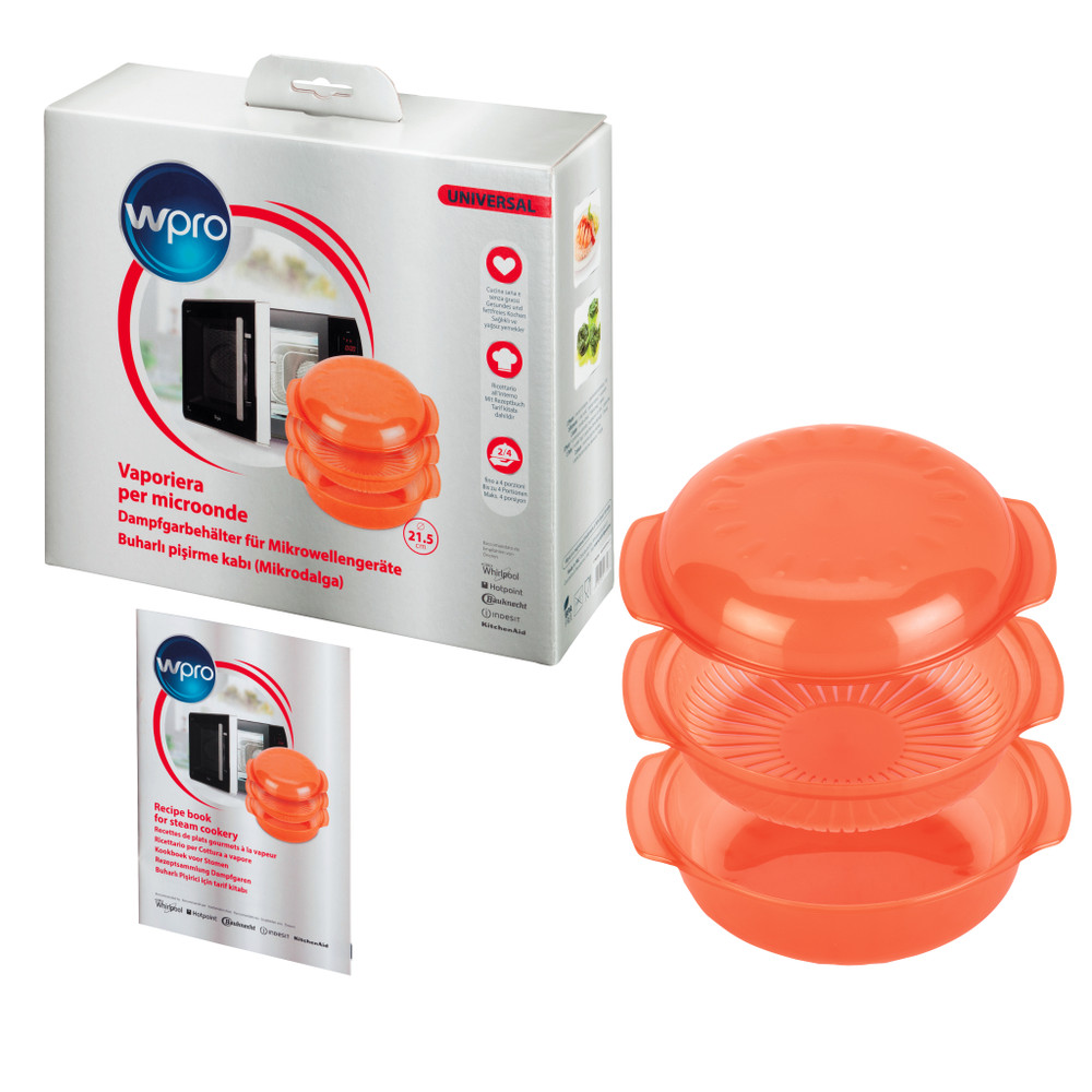 Dampfgarbehälter für die Mikrowelle (rund, 1,5 l Dampfgarbehälter für die Mikrowelle (rund, 1,5 l
