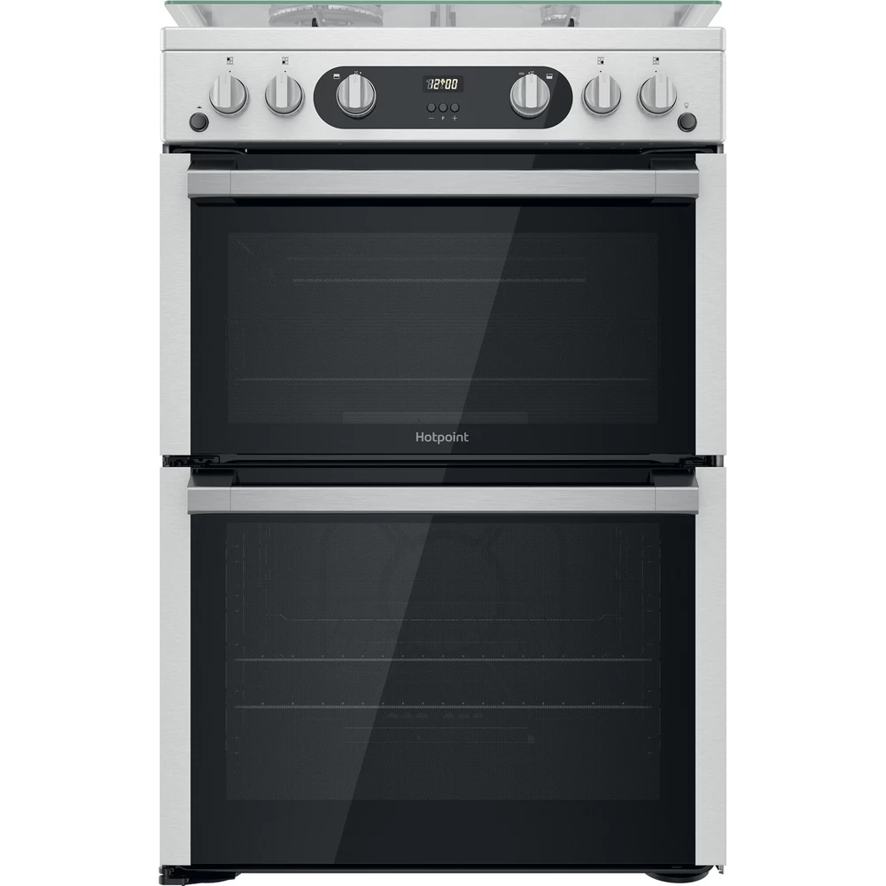 Hotpoint Double Cooker HDM67G0C2CX/U Inox A+ Frontal