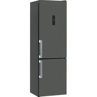 Whirlpool Холодильник з нижньою морозильною камерою. Соло WTNF 923 BX Чорний/Нержавіюча сталь 2 двері Perspective