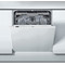 Whirlpool Dishwasher Built-in WIC 3C23 PEF UK Full-integrated A++ Frontal