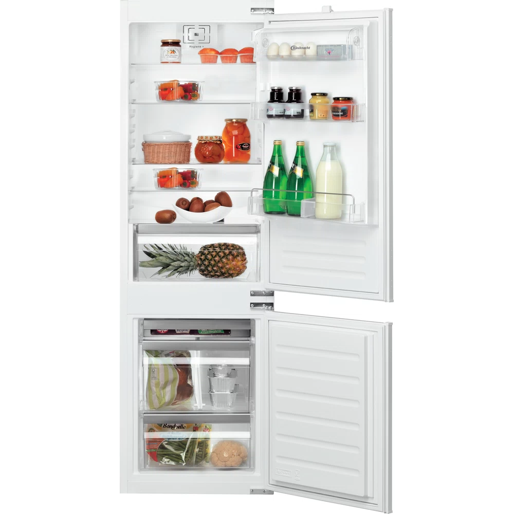 Bauknecht Combiné réfrigérateur congélateur Encastrable KGIE 1180 SF2 Blanc 2 doors Frontal open