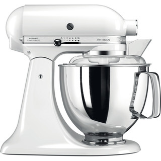 KitchenAid  Artisan Küchenmaschine Kippbarer Motorkopf 4,8l -   Mit Extra Zubehör 5ksm175ps   - White
