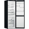 Whirlpool Kombinētais ledusskapis/saldētava Brīvi stāvošs W7X 82O K Melna 2 doors Perspective