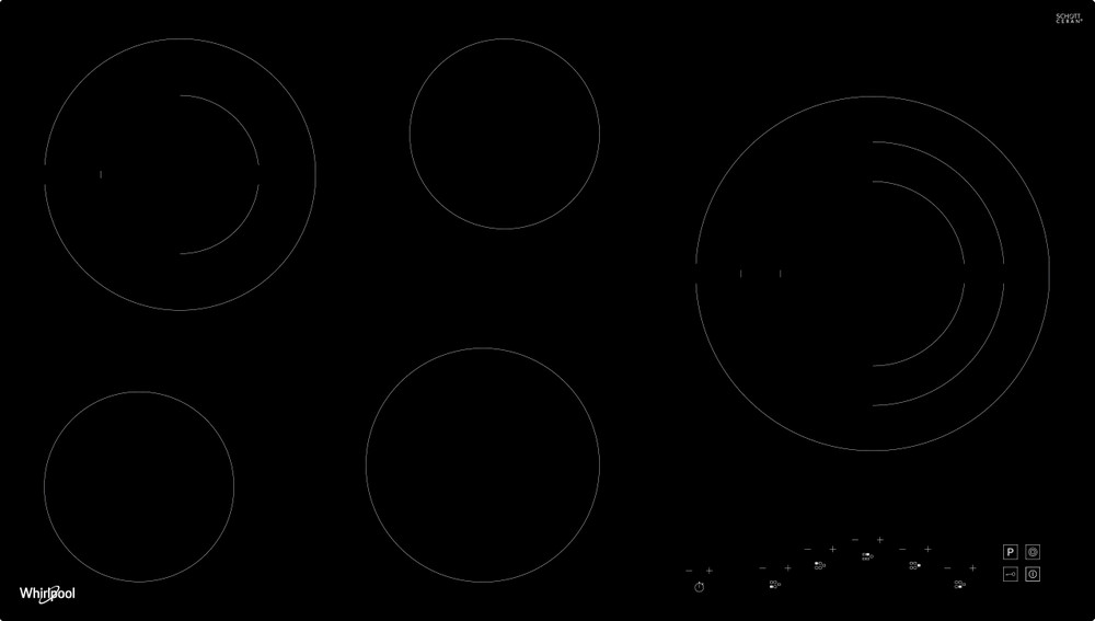 Whirlpool electric store hob