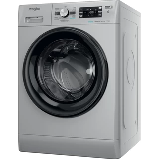 Whirlpool Máquina de lavar roupa Livre Instalação FFB 8248 SBV SP Prata Carga Frontal C Perspective