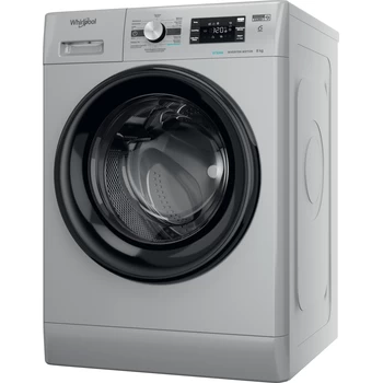 Whirlpool Máquina de lavar roupa Livre Instalação FFB 8469 SBV SPT Prata Carga Frontal A Perspective