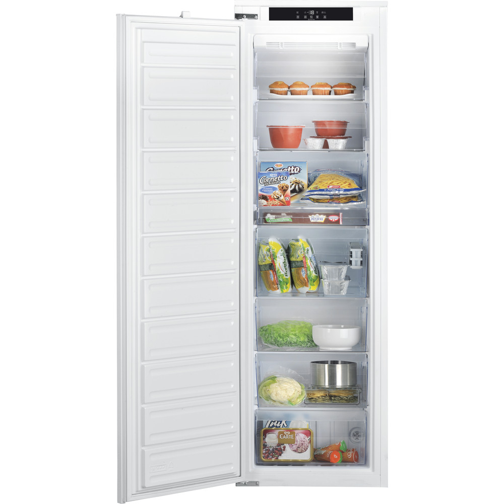 Congelador Vertical De Encastre Hotpoint Cor Branca Bf 1801 E F