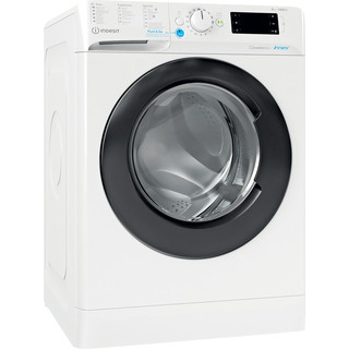 Indesit Lave-linge Pose-libre BWEBE 81496X WK N Blanc Frontal A Perspective