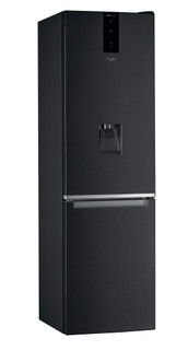 Свободностоящ комбиниран хладилник Whirlpool - W7 921O K AQUA