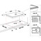 Whirlpool Μονάδα εστιών AKT 8601 IX Μαύρο Radiant vitroceramic Frontal