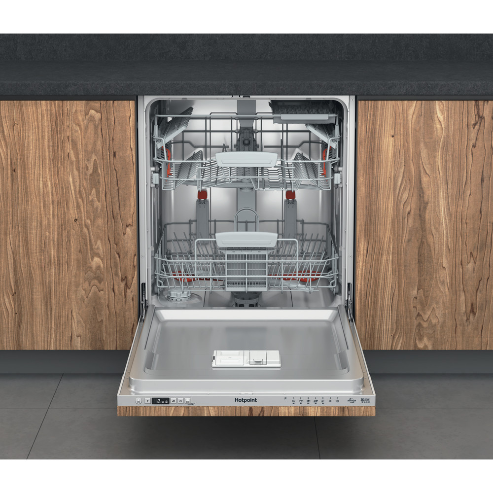 Integrated Dishwasher Hotpoint HIC 3C33 CWE UK Hotpoint