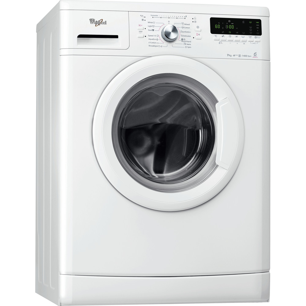 Whirlpool frontmatad tvättmaskin: 7 kg - AWO/D 7415