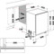 Whirlpool Opvaskemaskine Indbygning WCIO 3T341 PE Fuldt integreret C Frontal