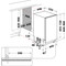 Whirlpool Opvaskemaskine Indbygning WSIE 2B19 C Fuldt integreret F Frontal