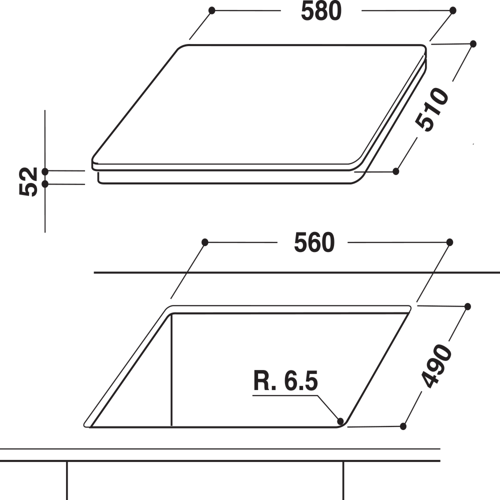 Plyta Indukcyjna Szklano Ceramiczna Whirlpool Acm 816 Ba Whirlpool Polska