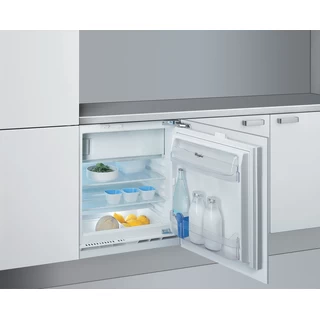 Whirlpool Réfrigérateur Encastrable ARG 913/A+ Blanc Perspective open