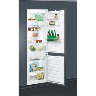 Whirlpool Combinación de frigorífico / congelador Encastre ART 6600/A+ Inox 2 doors Perspective open