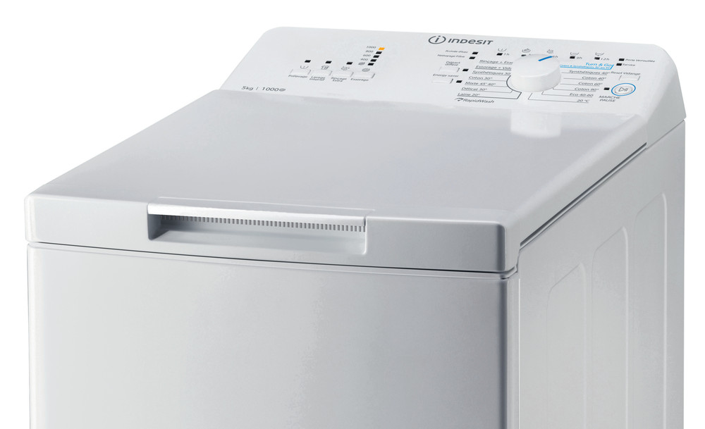 Lave-linge Ouverture Dessus Posable Indesit : 5 Kg