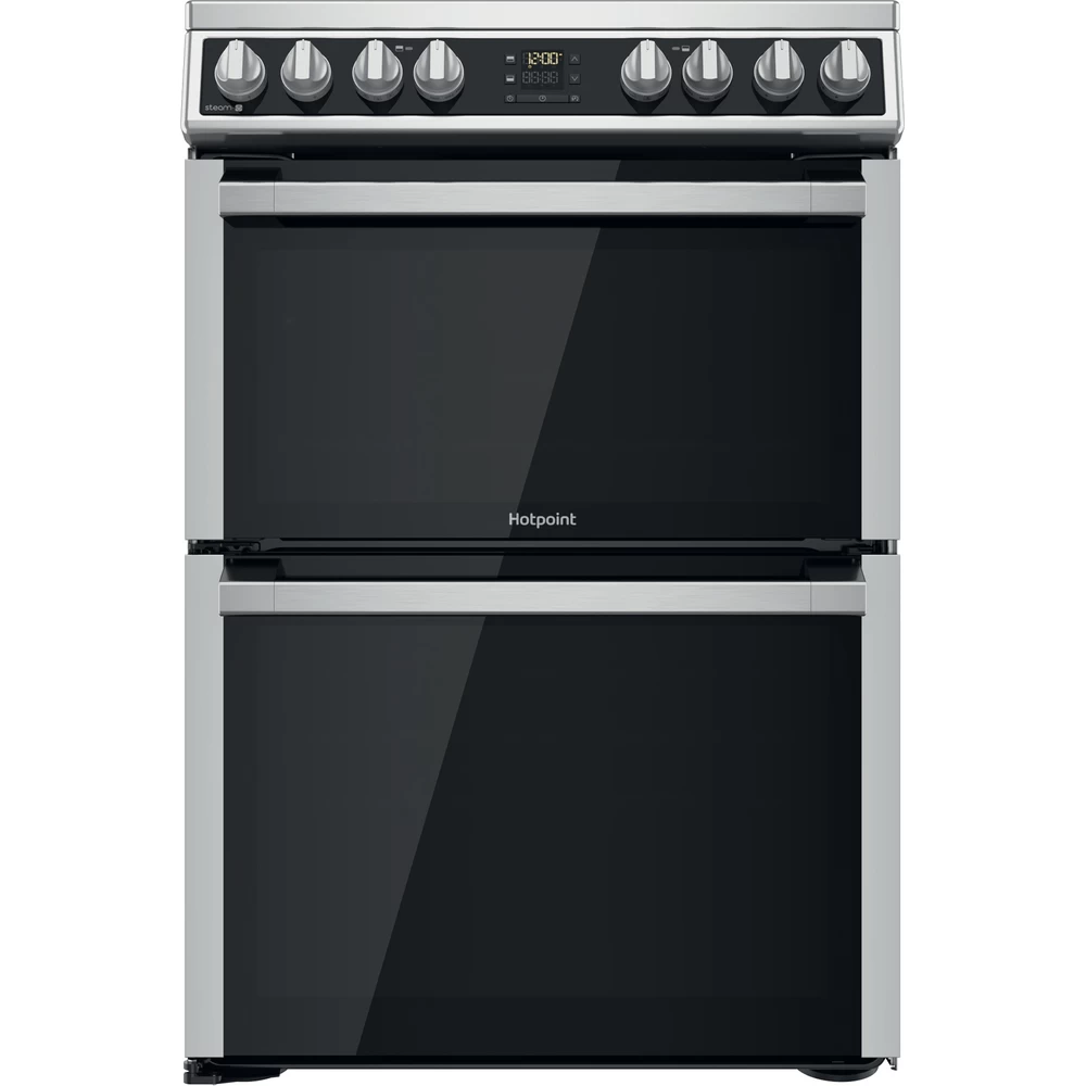 Hotpoint Double Cooker HDM67V8D2CX/UK Inox A Frontal