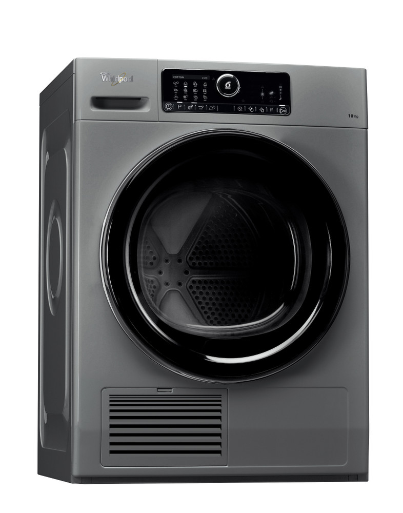 Whirlpool Dryer DSCX 10120 Silver Perspective