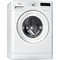 Whirlpool frontmatad tvättmaskin: 8 kg - AWOE 8014