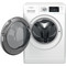Whirlpool Skalbyklė džiovyklė Laisvai pastatomas FFWDD 1076258 SV EE Balta Pakraunama iš priekio Perspective
