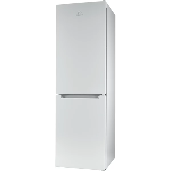 Indesit Комбиниран хладилник с камера Свободностоящи LI8 S1E W Глобално бяло 2 врати Perspective