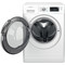 Whirlpool Washing machine Free-standing FFB 9458 WV UK N White Front loader B Perspective
