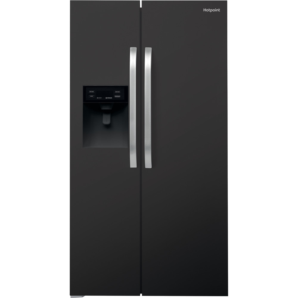 Hotpoint Side By Side American Fridge Black Sxbhe 925 Wd Uk