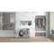 Whirlpool Washing machine Samostojni W6 W945SB EE Silver Front loader B Perspective