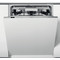 Whirlpool integrerad diskmaskin: färg rostfri, 60 cm - WIO 3O33 PLE