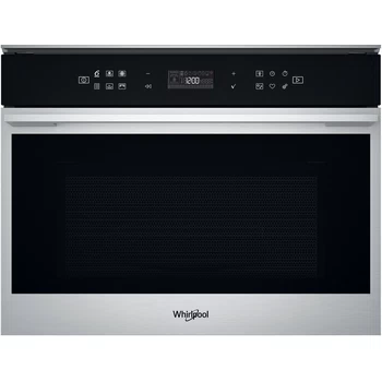 Whirlpool Microwave Built-in W7 MW461 UK Stainless steel Electronic 40 MW-Combi 900 Frontal