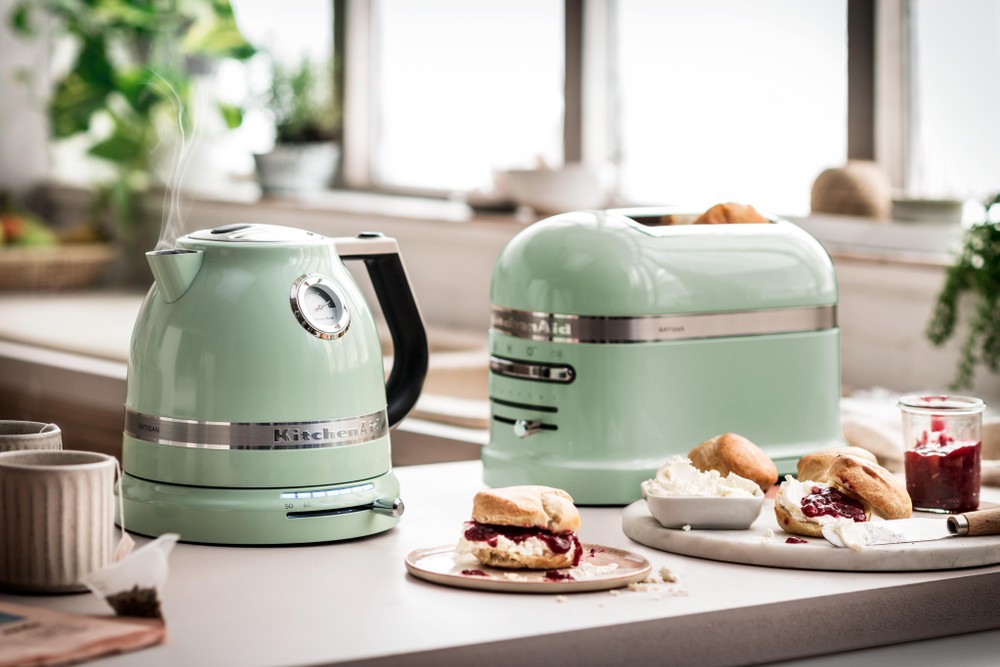 kitchenaid artisan kettle pistachio