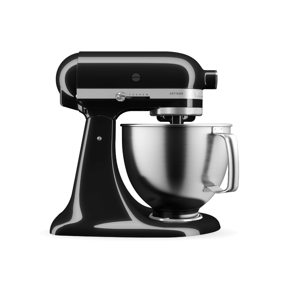 MIXER TILTHEAD 4.7L ARTISAN BY YOU Onyx Black KitchenAid UK