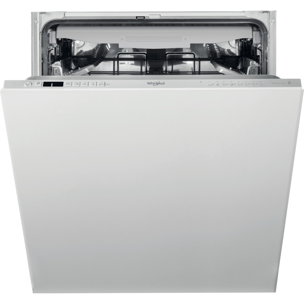 Whirlpool Integrated Dishwasher: in Silver - WIC 3C33 PFE UK