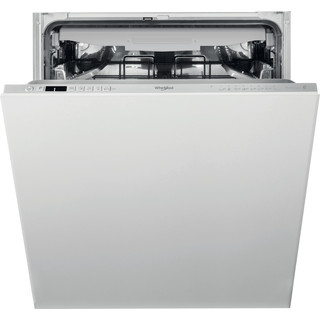Whirlpool integrated dishwasher: silver color, full size - WIC 3C33 PFE UK