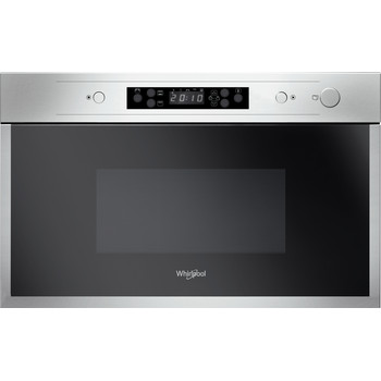 Whirlpool Microonde Da incasso AMW 442/IX Stainless Steel Elettronico 22 Microonde + grill 750 Frontal
