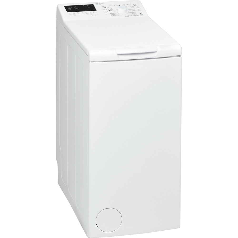 Whirlpool toppmatad tvättmaskin: 7 kg - AWE 9870
